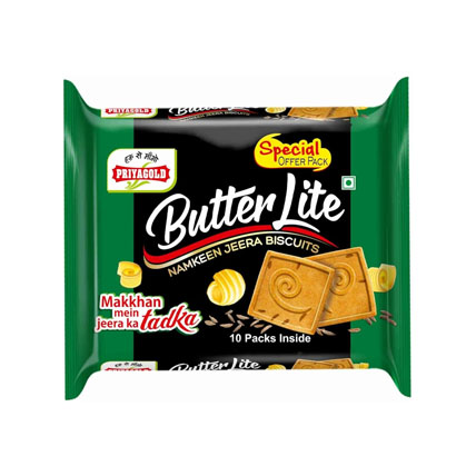 Priyagold Biscuits Butter Lite Namkeen Jeera